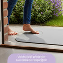 Tapete de Pedra Diatomita para Banheiro