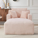 Sofá reclinável moderno com chaise longue