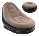AirLounge Comfort™ — Poltrona Inflável com Puff para Descanso