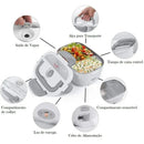 LunchBox Heat™ — Marmita Elétrica Bivolt para Casa e Carro