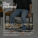 Sapateira Banco Sion Duo - Estofado Bouclé & Organizador