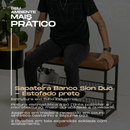 Sapateira Banco Sion Duo - Estofado Marrom