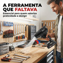 Soprador Turbo AirForce 48V™ | Portátil, Recarregável e com 2 Baterias para Limpeza Pesada