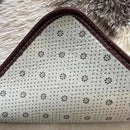 Tapete para Sala Retangular Peludo Estampado